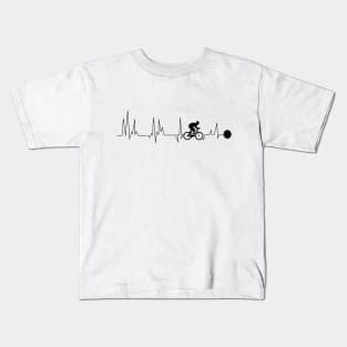 Cycling Heartbeat Kids T-Shirt